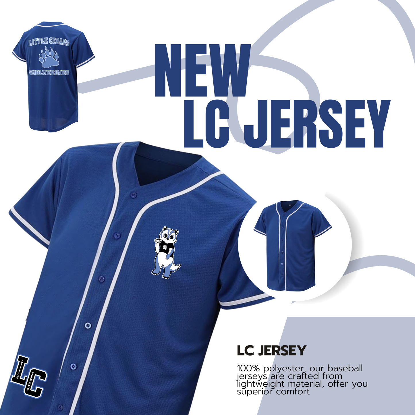 LITTLE CEDARS JERSEY SHIRT